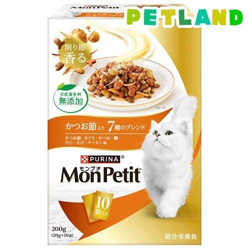 モンプチ ボックスドライ かつお節入り7種のブレンド ( 20g×10袋入