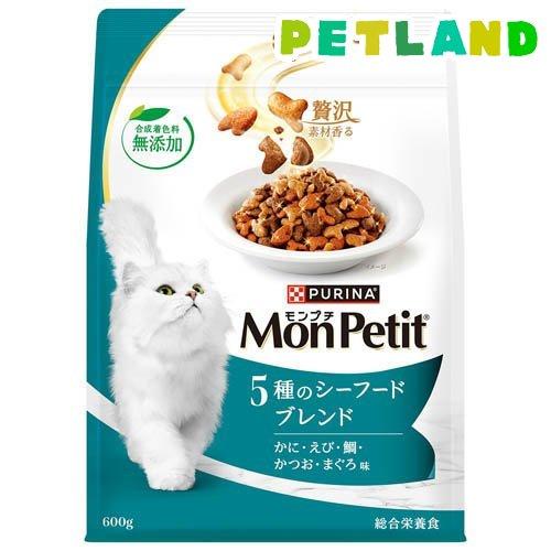 モンプチ バッグ ドライ 5種のシーフードブレンド ( 600g )/ : ペット