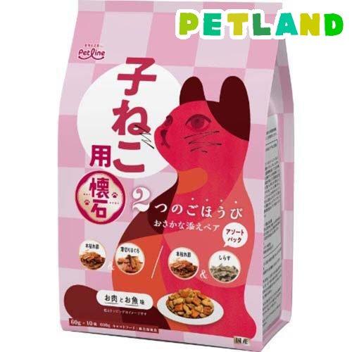 懐石 2つのごほうび おさかな添えペア 子ねこ用 ( 600g )/ : ペット