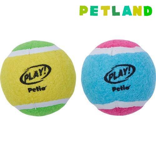 犬用おもちゃ PLAY スクイーカーテニスボール S ( 2個 ) : ペット