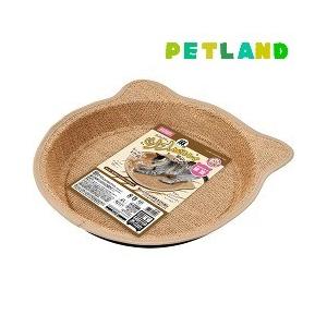 ニャンタクラブ ニャン太の麻のツメとぎトレイ 猫耳付き鍋型 ( 1個入