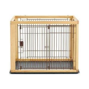 リッチェル 木製スライドペットサークル ワイド ナチュラル ( 1台