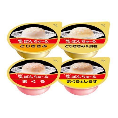 贅沢ぽんちゅ～る まぐろ ささみバラエティ(35g*20個入) 贅沢ぽんちゅ〜る まぐろ・ささみバラエティ ( 20個入×3セット(1個35g