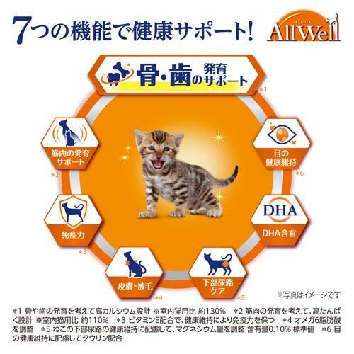 オールウェル(AllWell) キャットフード 子猫用 フィッシュ味 ( 1.6kg*2