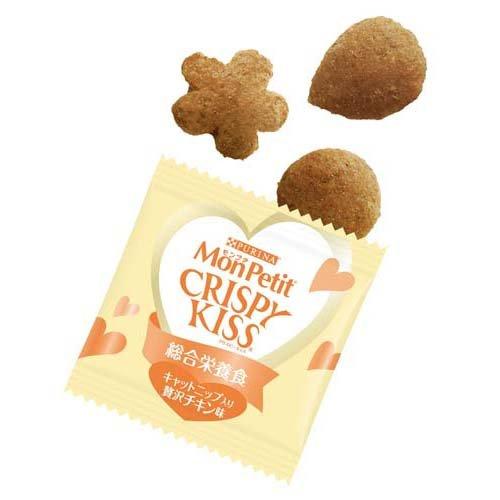 モンプチ クリスピーキッス 総合栄養食 キャットニップ入り贅沢チキン