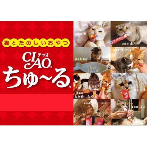 チャオ ちゅ〜る まぐろバラエティ 4種 ( 14g*40本入*2袋セット )/ ちゅ〜る |  | 01
