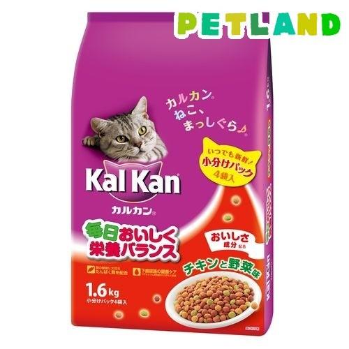 カルカン ドライ チキンと野菜味 ( 1.6kg )/ カルカン(kal kan) ( キャットフード )｜petland