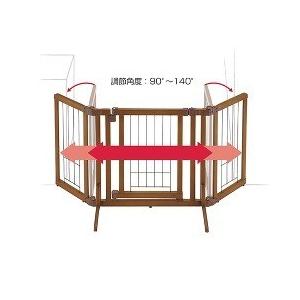 リッチェル（Richell） ペット用木製おくだけドア付きゲート Sサイズ