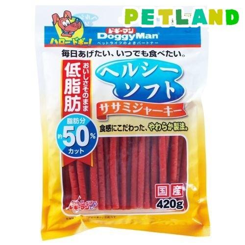 ドギーマン ヘルシーソフトササミジャーキー ( 420g )/ ドギーマン(Doggy Man)｜petland