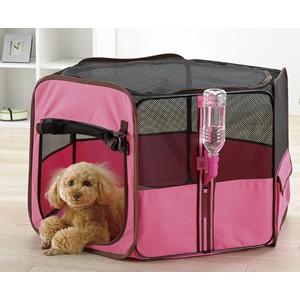 リッチェル たためるペットサークル 90-90 ブラウン ( 1コ入