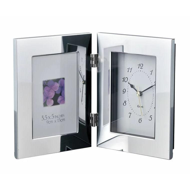 シルバーダブルフォトフレーム ｌ版 時計付 結婚祝 結婚記念日 金婚式 銀婚式 記念品 プレゼント 引き出物 御祝 贈答品 プレゼント H ペットマニア 通販 Yahoo ショッピング