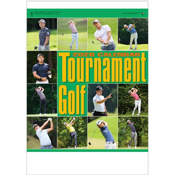 カレンダー 2026 トーナメントゴルフ 2026カレンダー 大判サイズ