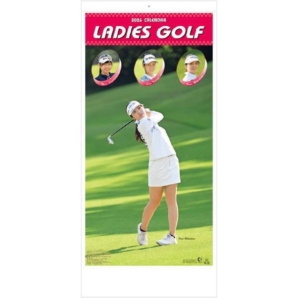 Lady’s Top Golf 女子ゴルフカレンダー カレンダー2025 レディースゴルフ LADIES GOLF 女子ゴルフ 女子