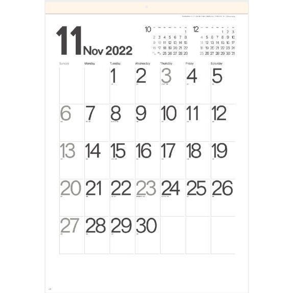 大判サイズ モノトーン文字 61 42 5cm シンプル 21年カレンダー カレンダー21 令和3年 壁掛けカレンダー 12カ月文字 文字月表 21 壁掛け Sg 452 ペットマニア 通販 Yahoo ショッピング