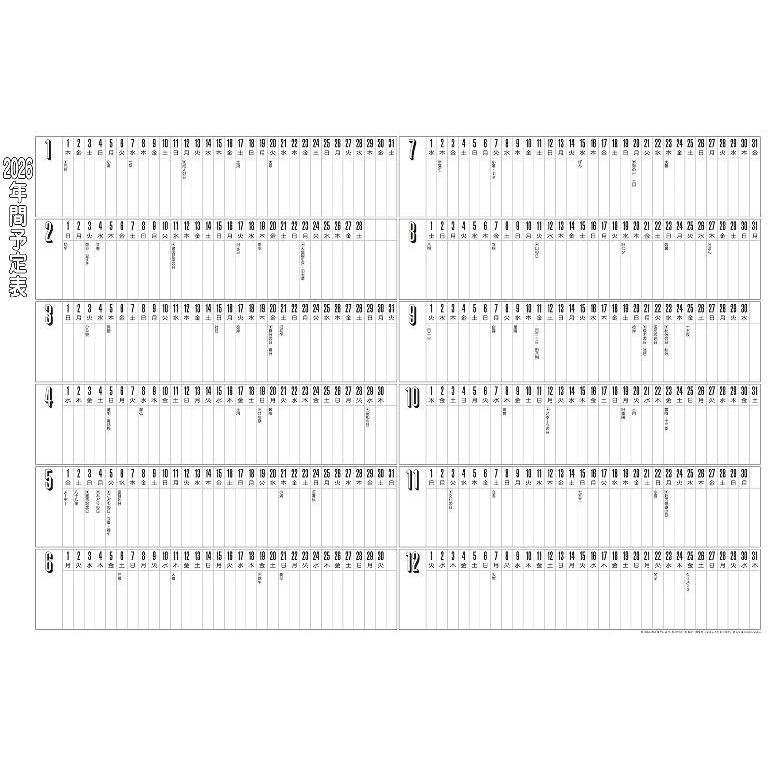 カレンダー 2026 壁掛け 大きい 令和8年 3色ジャンボ文字カレンダー