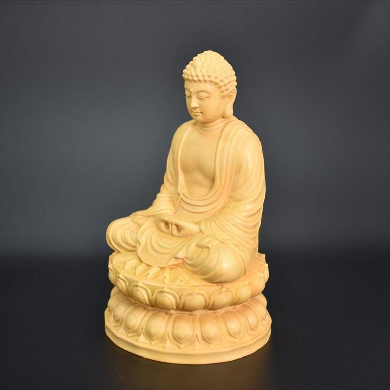 九谷焼 金彩極彩色 財運開運 福徳の神様 仏像 置物 人物像 骨董品