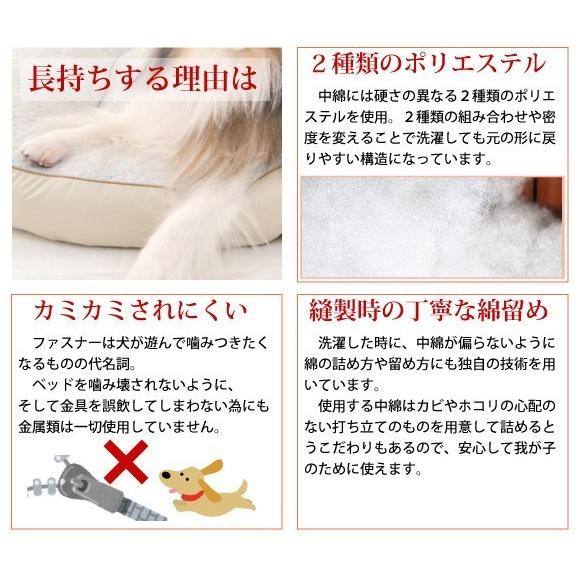 WHCY 犬 ベッド 洗える ペットベッド 犬用ベッド クッション Rベッド