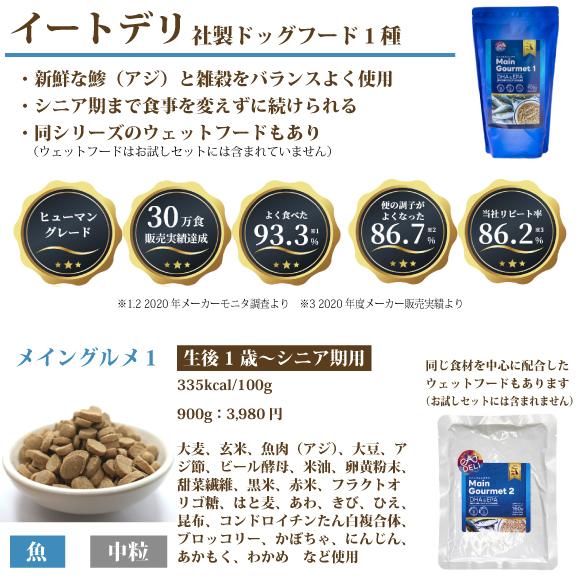 ドッグフード おためし 無添加 シニア 成犬 高齢犬 小分け 国産 お試し