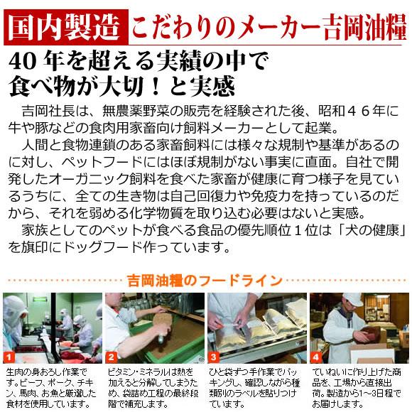 ドッグフード 無添加 国産 吉岡油糧 笑顔のドッグフード 1kg 超