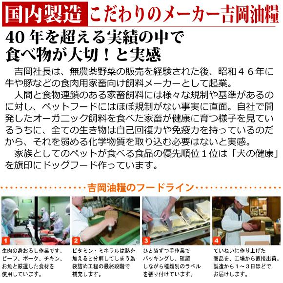 ドッグフード 無添加 国産 吉岡油糧 笑顔のドッグフード 1kg 超小粒