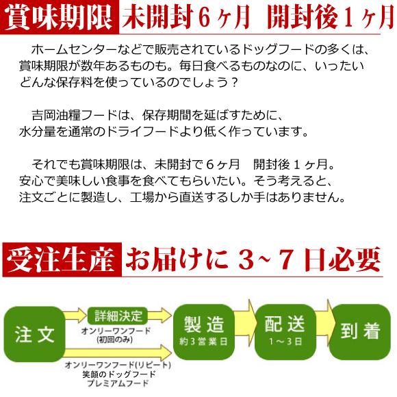 ドッグフード 犬 無添加 国産 吉岡油糧 笑顔のドッグフード 1kg