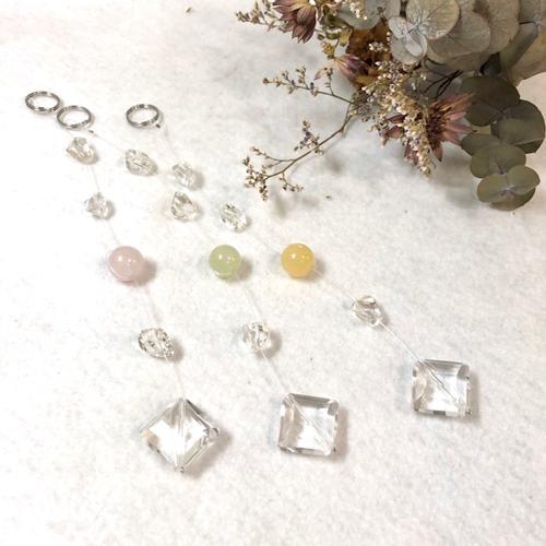 サンキャッチャー　新デザイン　当店人気　おすすめ　特価　レインボーメーカー　水晶　タイガーアイ　ローズクォーツ　他　天然石　パワーストーン　 |  | 16