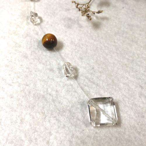 サンキャッチャー　新デザイン　当店人気　おすすめ　特価　レインボーメーカー　水晶　タイガーアイ　ローズクォーツ　他　天然石　パワーストーン　 |  | 05