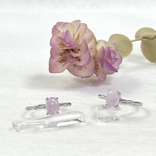 クンツァイト リング スポヂューメン スポデューメン 天然石