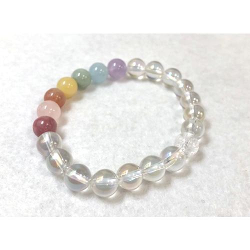 【高品質】【1566】☆天然石☆魔除け 厄除け☆イーグルアイ15.5ミリ 魔除け・厄除け 風水四神 オニキス&パープルタイガーアイ