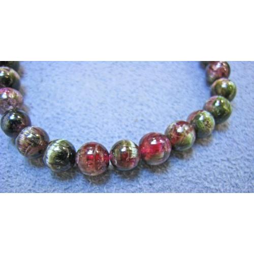 【超希少石/最強品質】ウォーターメロントルマリン＊約9mm＊　天然石ブレスレット 超希少石/最強品質】ウォーターメロントルマリン＊約9mm＊天然石