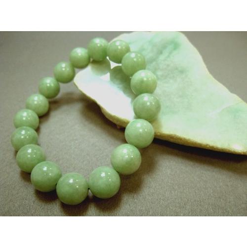 ビルマジェイドジェダイトジェダイトブレスレット ブレスレット ひすい（ジェダイト） ビルマ（ミャンマー）本翡翠