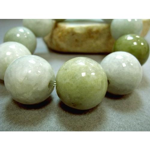 ブレスレット ひすい（ジェダイト） ビルマ（ミャンマー）本翡翠の  