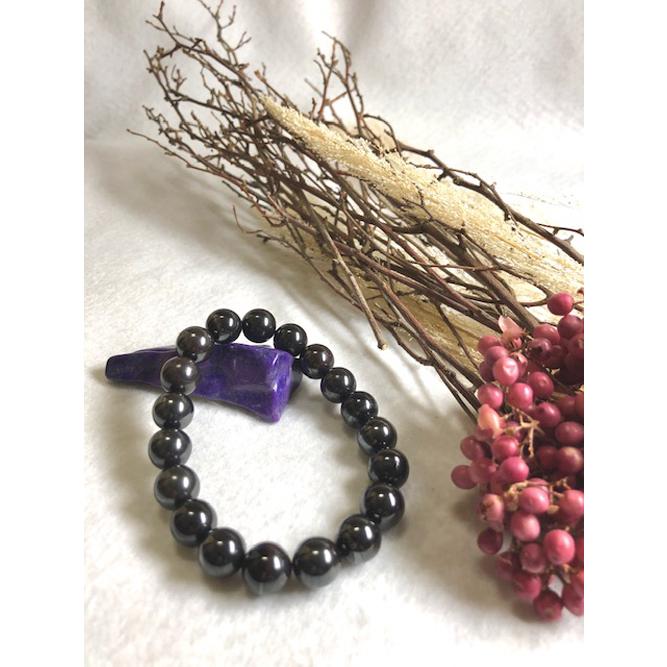 高品質 希少 ブラック スギライト ブレスレット10.5mm 魔除け ヒーリング スギライト ブレスレット ブラックスギライト 約10〜10.5ミリ玉