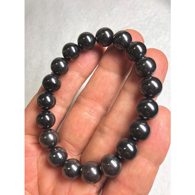 高品質 希少 ブラック スギライト ブレスレット10.5mm 魔除け ヒーリング スギライト ブレスレット ブラックスギライト 約10〜10.5ミリ玉