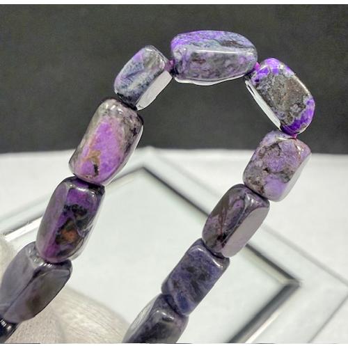 スギライト ブレスレット ヒーリングストーン 天然石 パワーストーン 杉石 南アフリカ産 | 