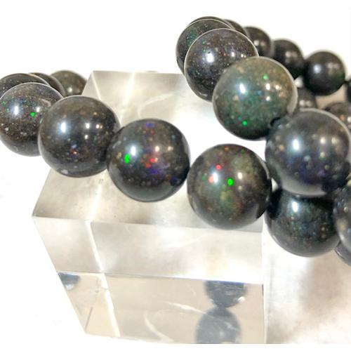 ブラックオパールブレスレット 大特価価格‼️高品質ブラックオパールブレスレット