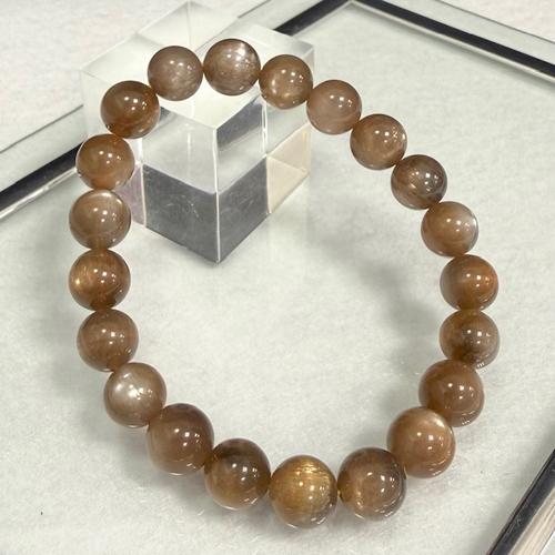 サンストーン ブレスレット キャッツアイサンストーン ゴールデンサンストーン キャッツアイ スターサンストーン 天然石 パワーストーン 約9ミリ |  | 03