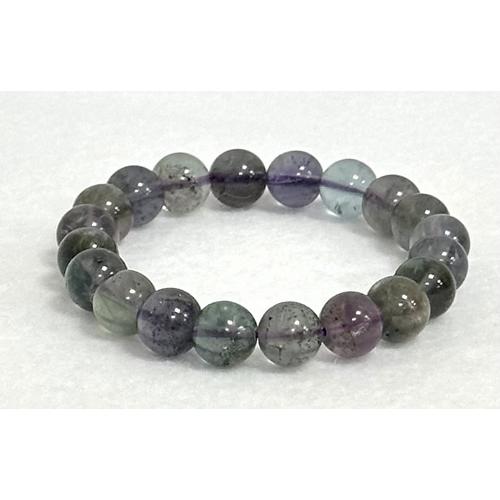 フローライト パイライト 共生鉱 ブレスレット 天然石 パワーストーン