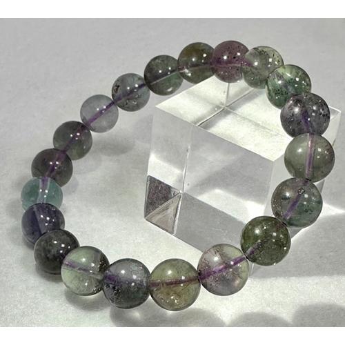 フローライト パイライト 共生鉱 ブレスレット 天然石 パワーストーン