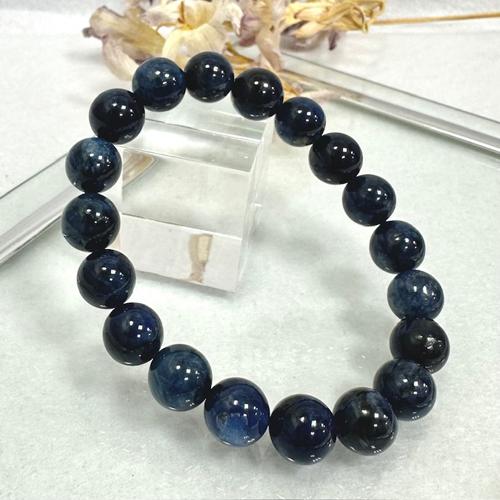 ブルースギライト ブレスレット 約10ミリ スギライト 杉石 南アフリカ