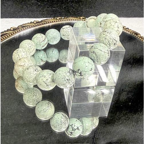 ターコイズ ブレスレット トルコ石 中国 湖北省産 １２月誕生石 天然石 パワーストーン  天然スパイダーウェブターコイズ |  | 04