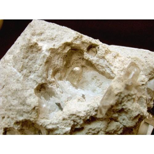 インペリアルトパーズ　原石　母岩付き　天然石　パワーストーン　11月の誕生石　黄玉の画像