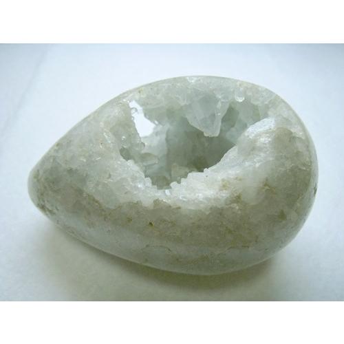 セレスタイト 原石 天然石 パワーストーン 置き石 天青石 卵型 エッグ