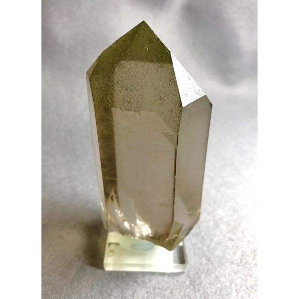 スイス産 スモーキークォーツ ポイント 煙水晶 茶水晶 天然石