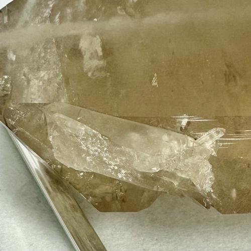 パワーストーン　天然石　ファーデン水晶　原石　203g　No.210 ファーデン水晶 原石 天然石 パワーストーン ロッククリスタル 水晶