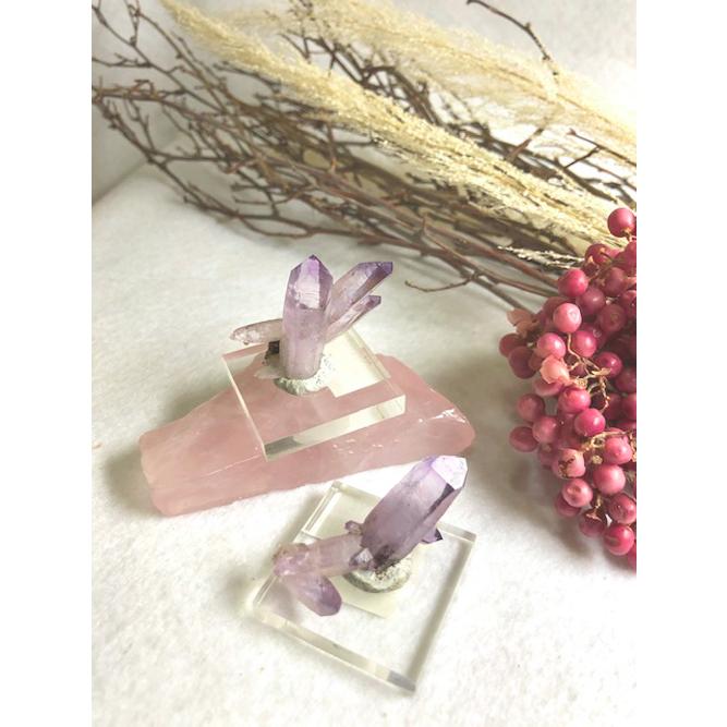 ベラクルス アメジスト 結晶 原石 紫水晶 クラスター 天然石