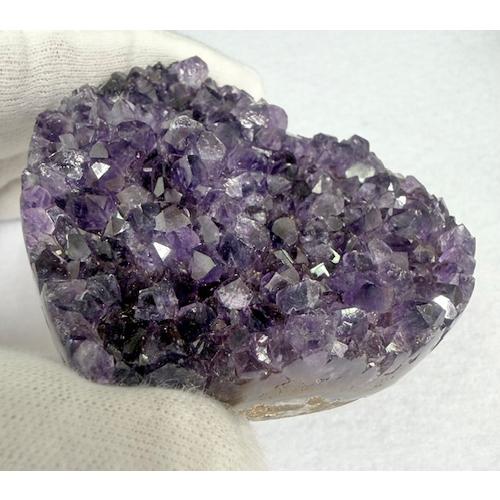 ウルグアイアメジスト クラスター ハート型 原石 ウルグアイ産 アメジスト 天然石 パワーストーン 2月誕生石 紫水晶 きらきら 贈り物 ギフト |  | 08