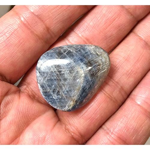 サファイア タンブル 置き石 握り石 天然石 パワーストーン ヒーリング