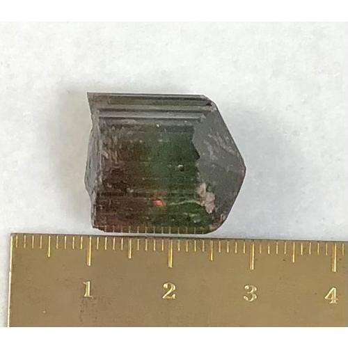 27g　パーティーカラー　トルマリン原石　マルチカラー　鉱物標本　検　バイカラー 27g パーティーカラー トルマリン原石 マルチカラー 鉱物標本 検