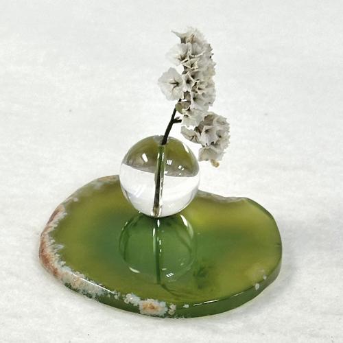 天然石 花 ドライフラワー パワーストーン 水晶 アゲート 瑪瑙 めのう